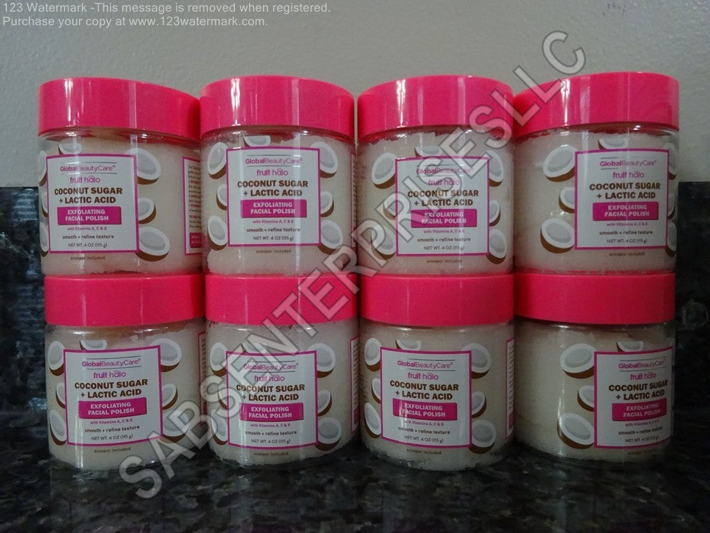 8 Global Beauty Care COCONUT SUGAR + LACTIC ACID Exfoliating Facial