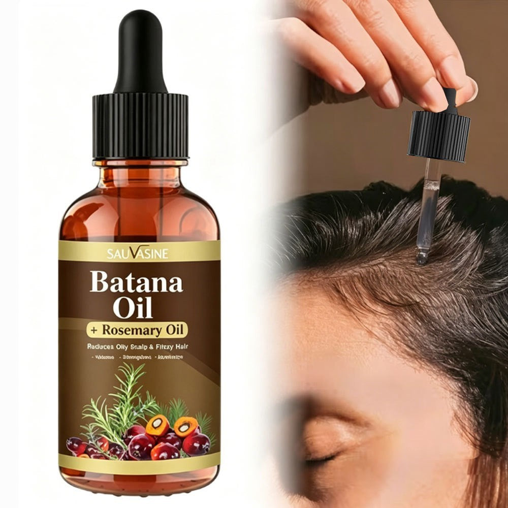 Batana & Rosemary Hair Oil – Nourishing Scalp Treatment 30ml