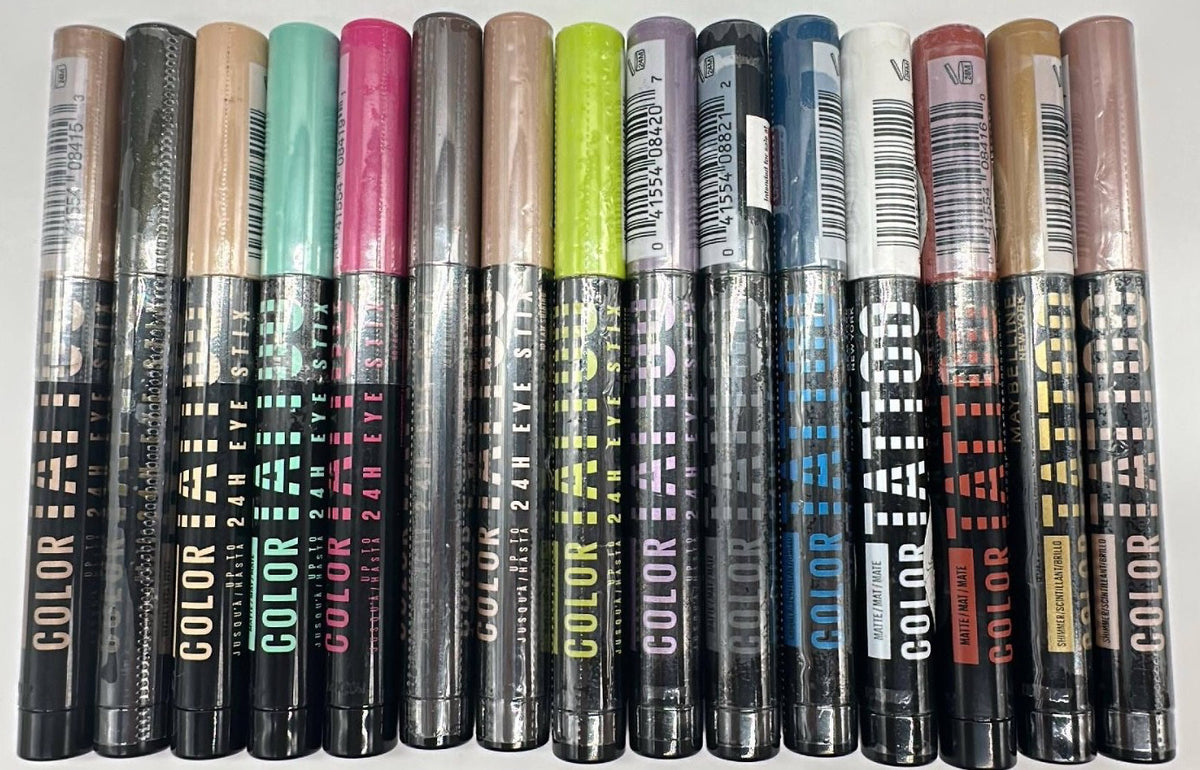 15-Piece Eye Shadow Stick Set - Long-Lasting, No Repeats, Fast Shipping