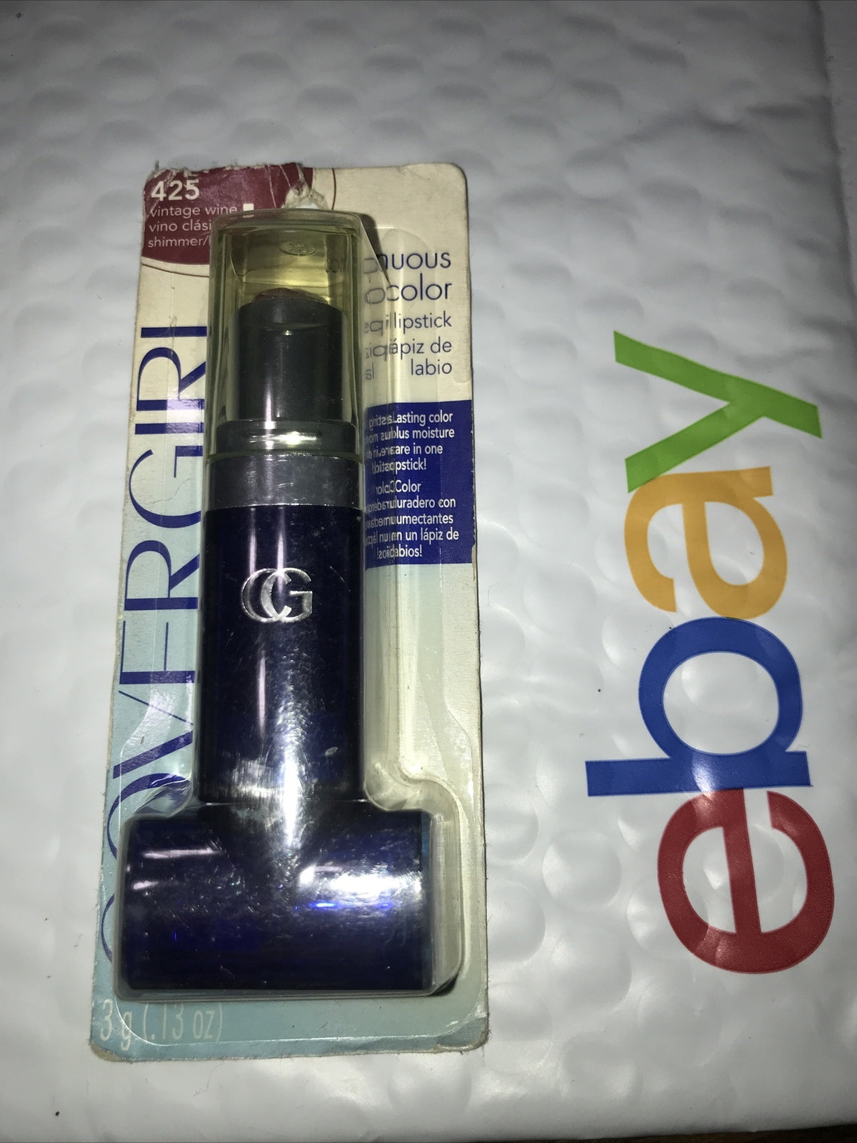 Long Lasting Moisturizing Lipstick - Vintage Wine Shade, Sealed