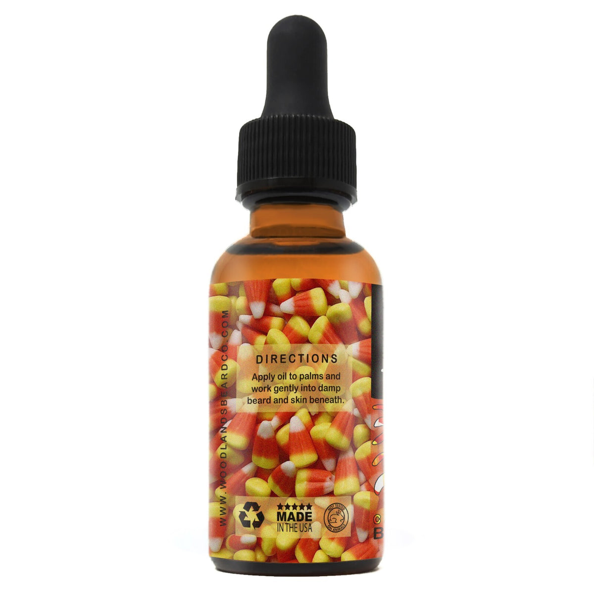 Candy Corn Beard Oil - Scented with Orange, Cinnamon & Frankincense