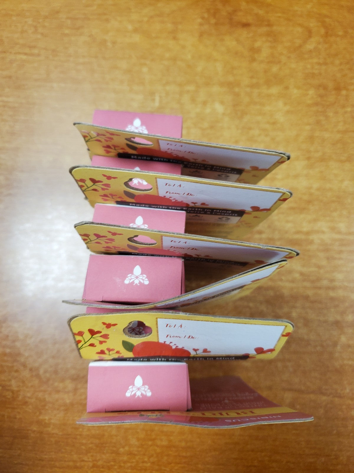 Set of 6 Lip Balm Gift Sets - Tinted Hibiscus & Beeswax Moisturizers