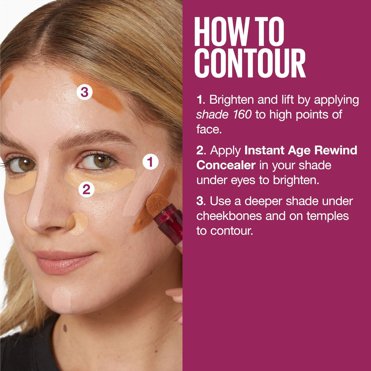 Dark Circle Concealer with Anti-Aging Treatment - Maybelline Instant Age Rewind