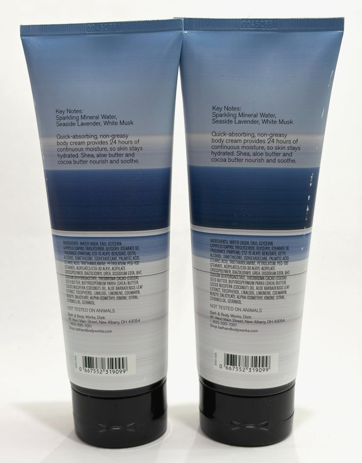 Coast Men's Body Cream 8 oz, 2-Pack