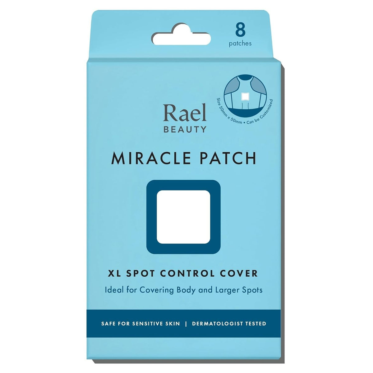 Large Hydrocolloid Pimple Patches - 50mm Absorbent Blemish Cover for Face & Body