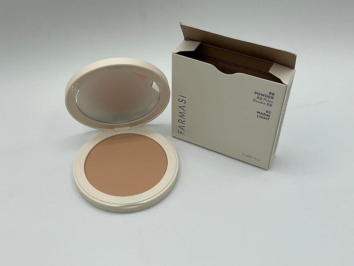 Farmasi BB Powder Warm Light 02 – Natural Matte Finish & Skin Brightening