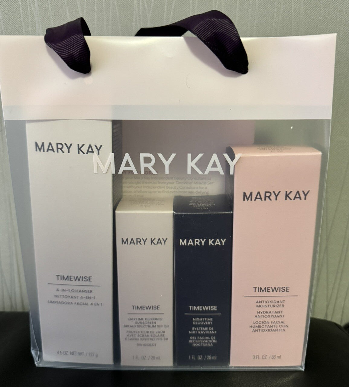 Mary Kay Timewise Miracle Set 3D Skin Care for Normal to Dry Skin SPF 4/26