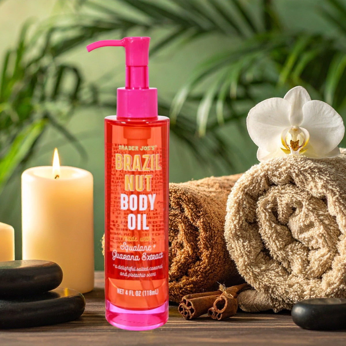 Brazil Nut Body Oil 4 fl oz - Ultra Rich Hydrating (2 Pack)