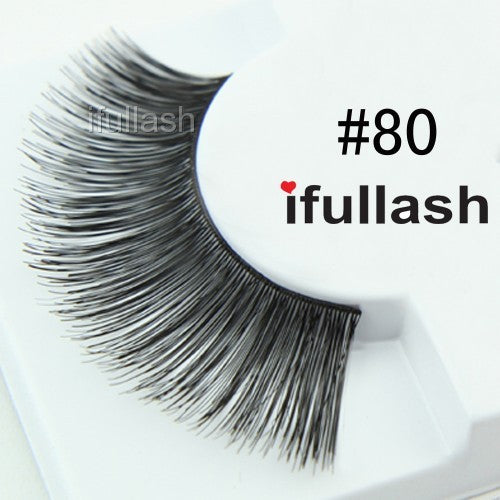 False Eyelashes 6 or 12 Pairs Handmade Natural Look Eye Makeup
