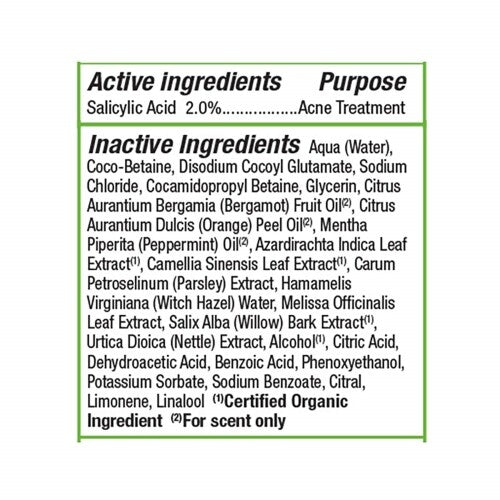 6 Pack Deep Pore Face Wash with Salicylic Acid & Botanical Extracts