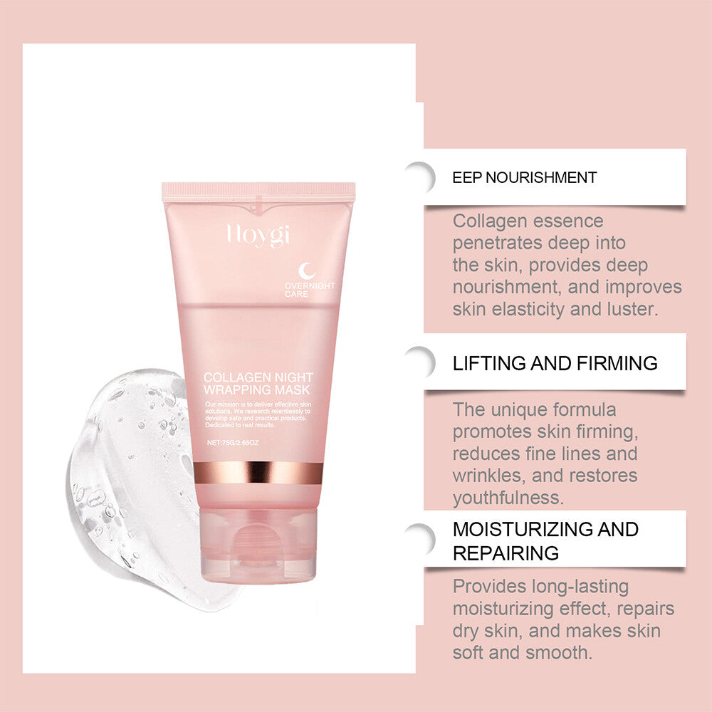 Collagen Overnight Wrapping Mask - 75ml Peel-Off