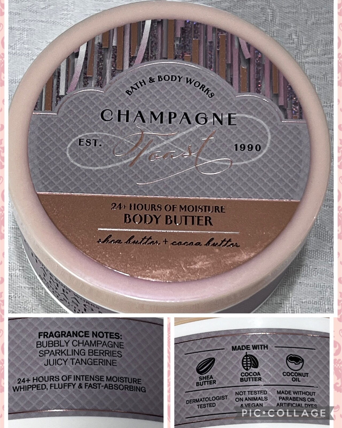 Body Butter Cream Moisturizer - Multiple Scents, 6.5-8 oz