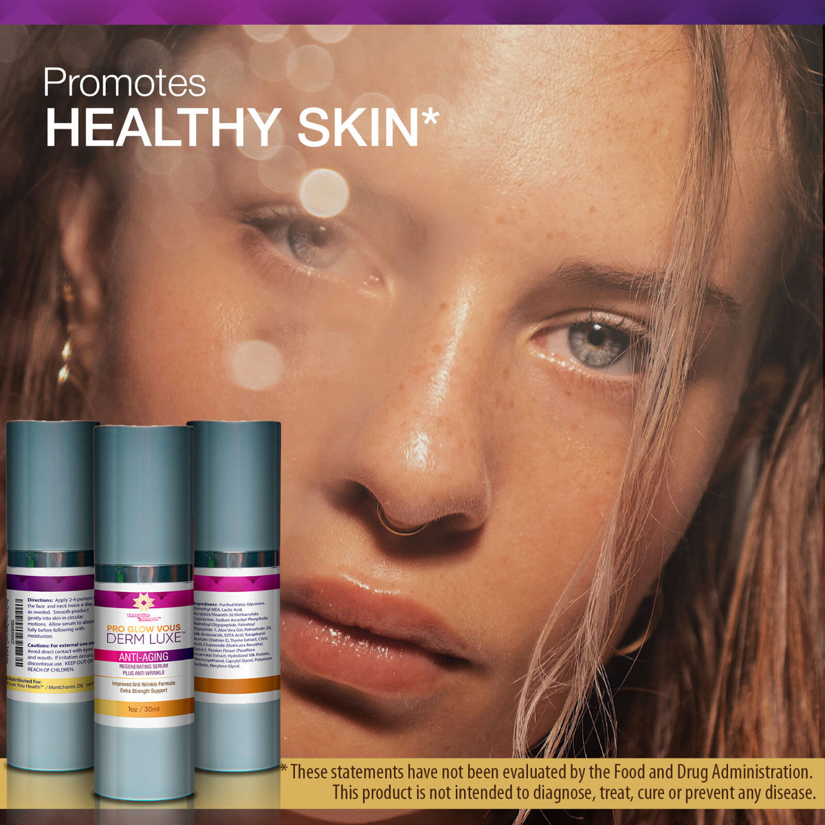 Anti-Aging Face Serum with Vitamin C for Wrinkles & Fine Lines - Rejuvenating Skin Care