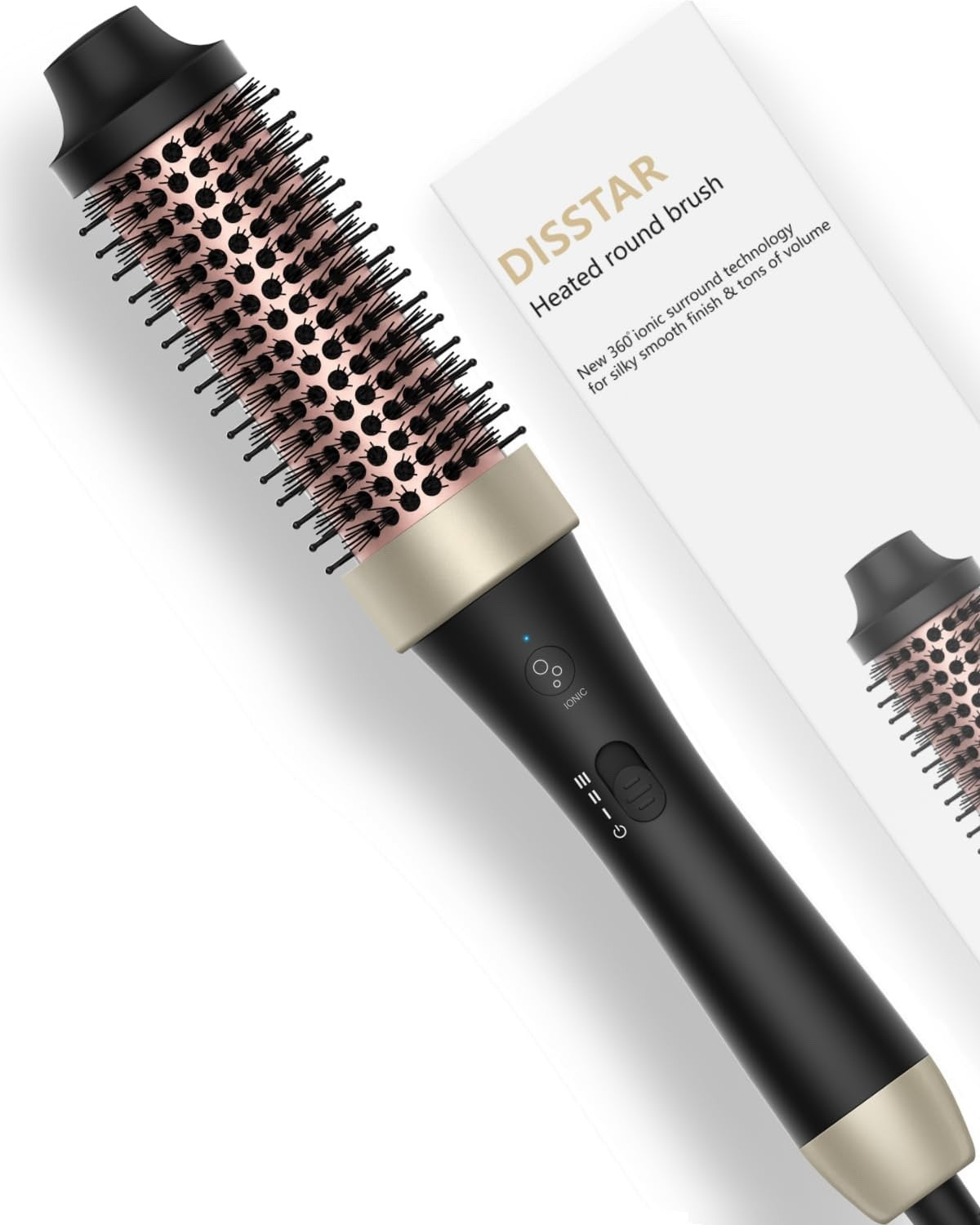 Ionic Thermal Hair Brush 1.5 Inch Volumizing Blowout Styling Dual Voltage