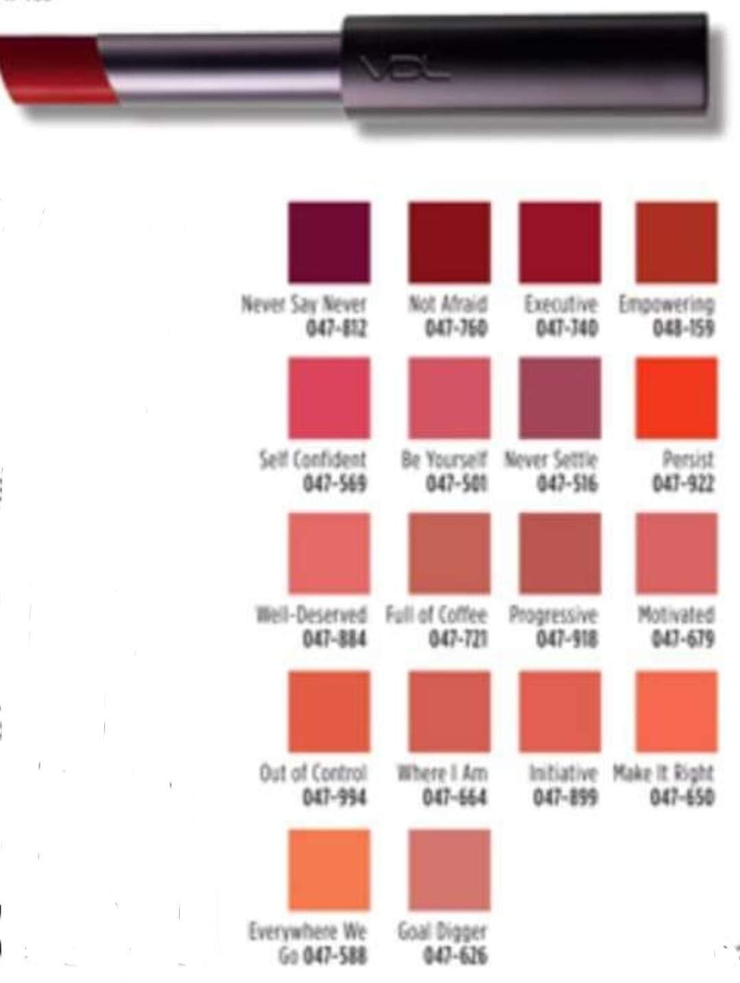 Lip Color Matte Lipstick - Avon VDL Expert Slim Never Say Never
