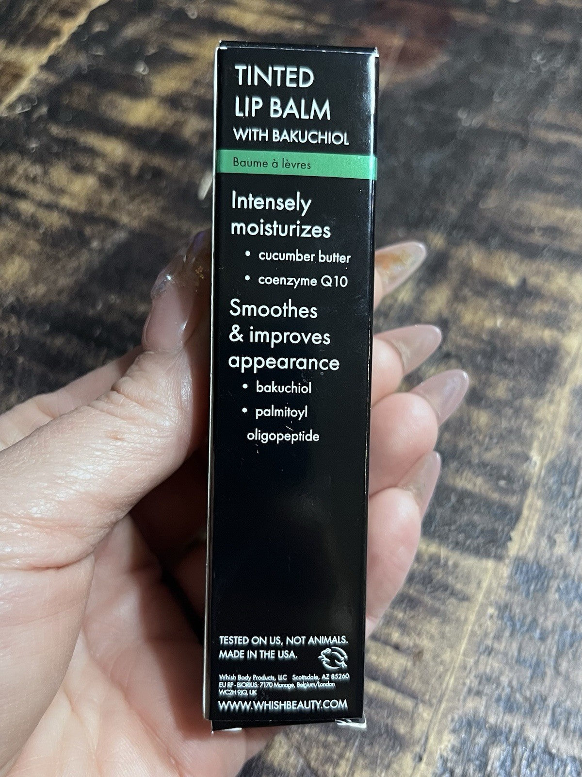 Set of 2 Tinted Lip Balms - Wild Mint & Orchard Pear 0.5 oz