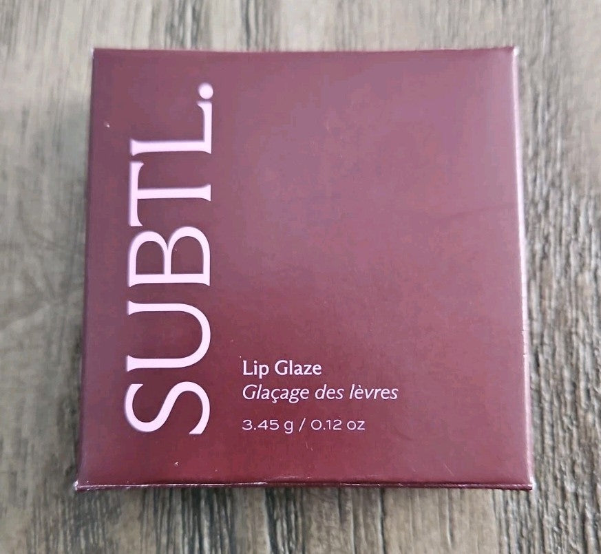 Lip Gloss - Clear & Poised Shade, 0.12 Oz Sealed Lip Makeup