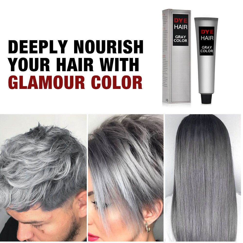 Black Hair Dye Shampoo - Instant Color Darkening Formula