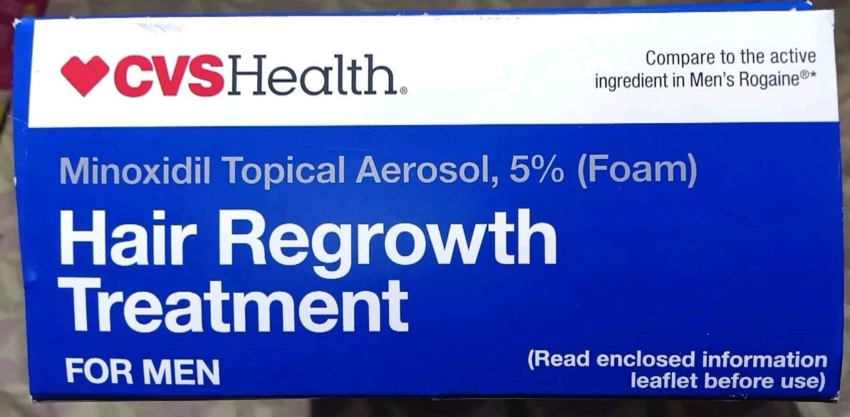 Men's 5% Minoxidil Hair Regrowth Treatment - 6 Month Supply