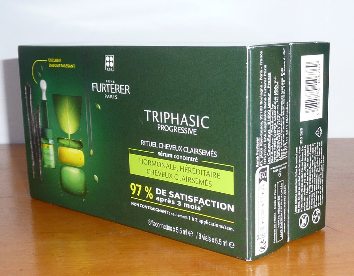 Triphasic Progressive Anti Hair Loss Treatment 8 x 5.5 ml
