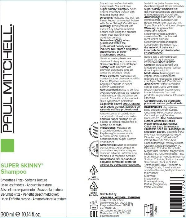 Paul Mitchell Super Skinny Shampoo 10.14 oz - 2 Pack Salon Grade Hair Care