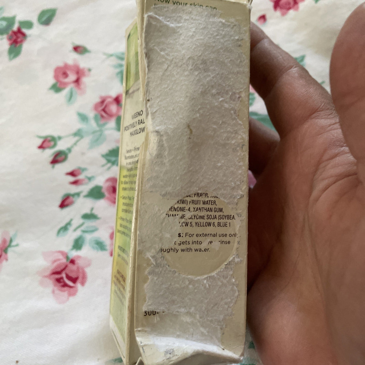 Aveeno Positively Radiant Maxglow Serum & Primer 1.5oz - New Retired Stock