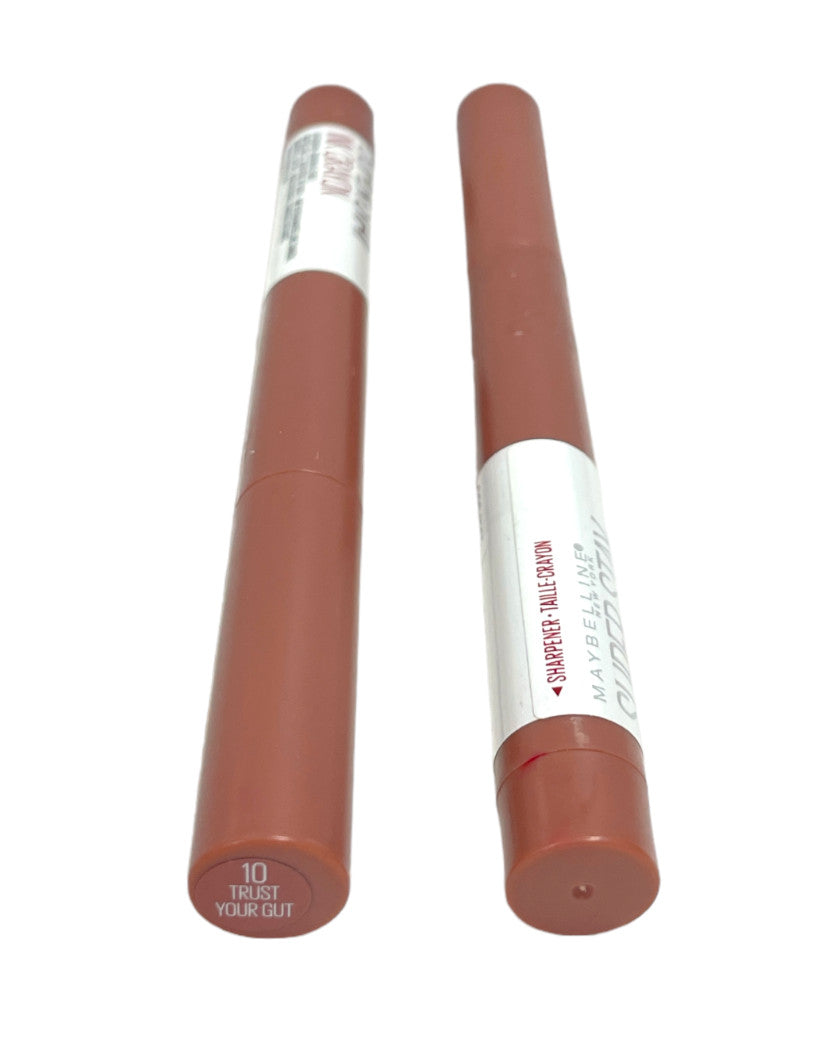 Maybelline Super Stay Ink Crayon Lip Color Set - Assorted Shades, 1.2g
