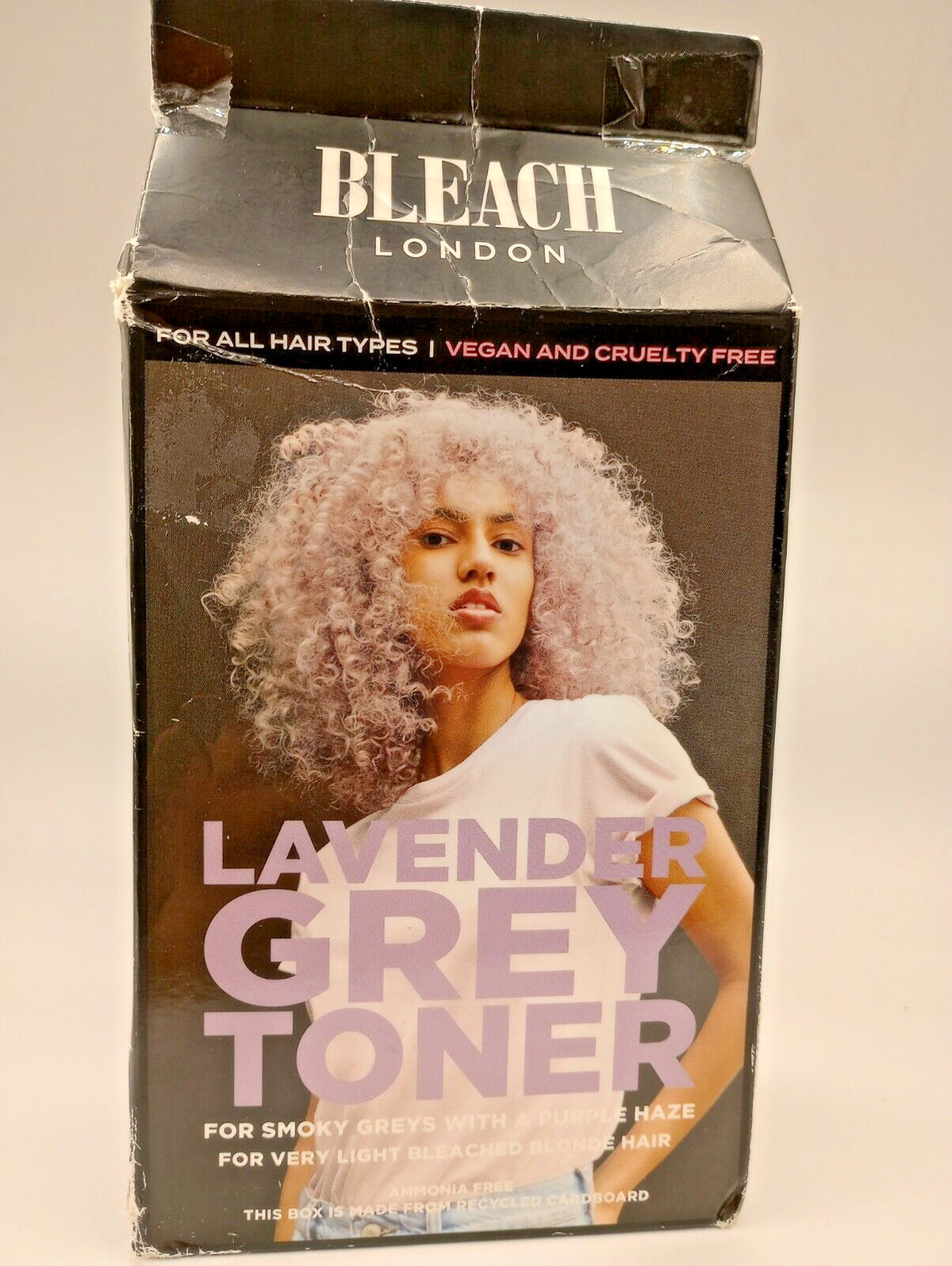 Semi-Permanent Hair Toner Lavender Grey