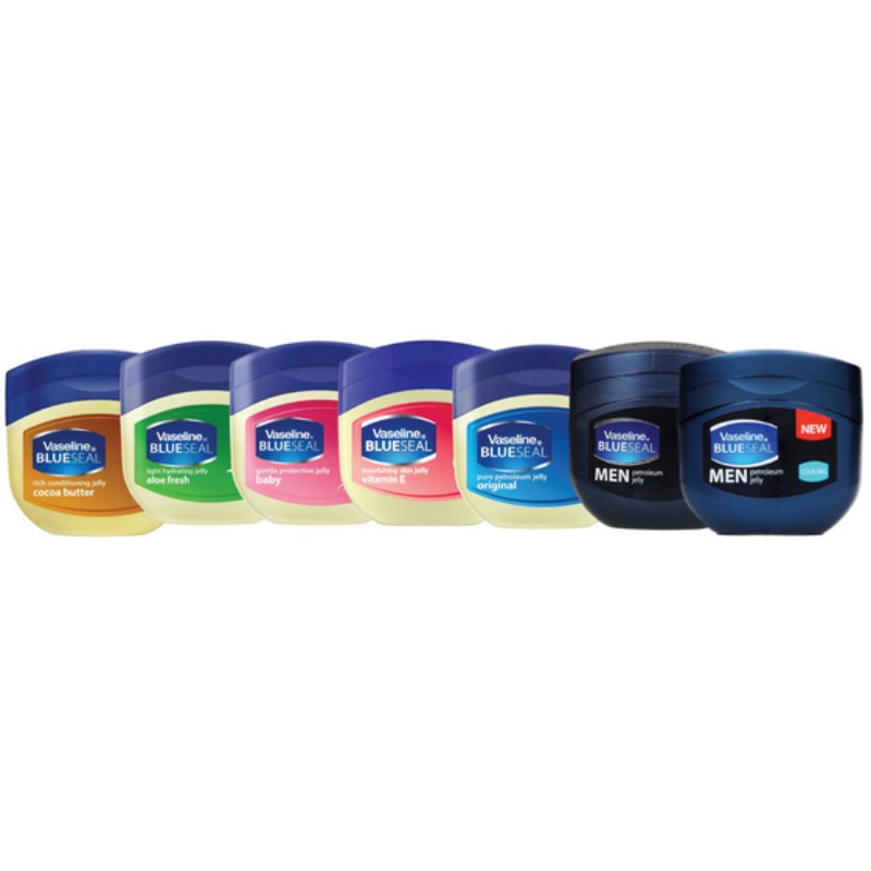 Vaseline Blue Seal Petroleum Jelly Aloe Vera 250ml - 2 Pack