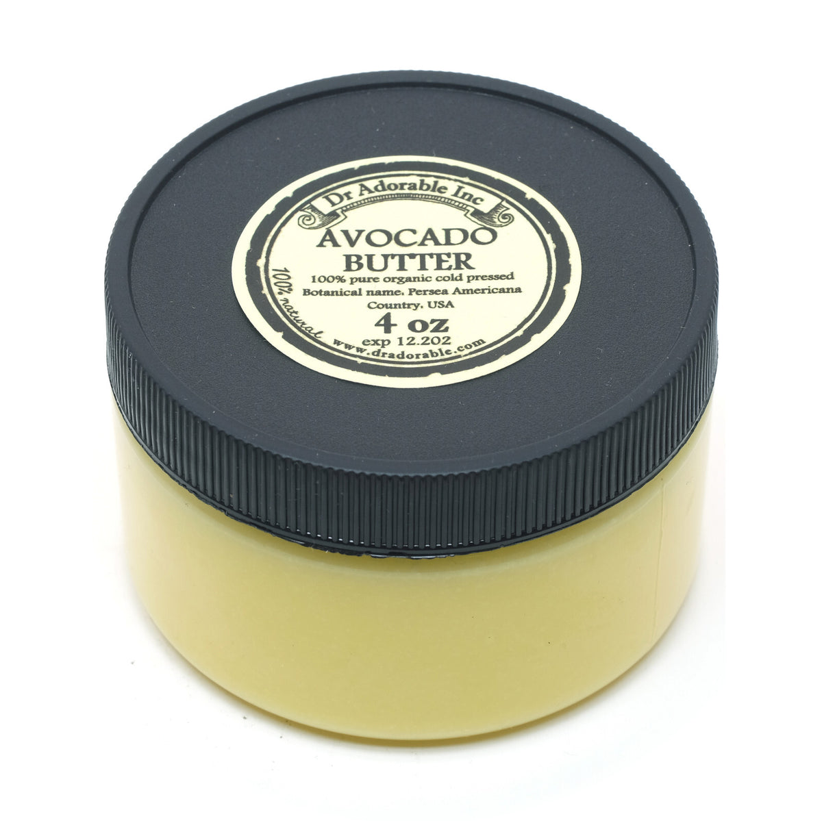 Organic Avocado Butter - Cold Pressed, Pure