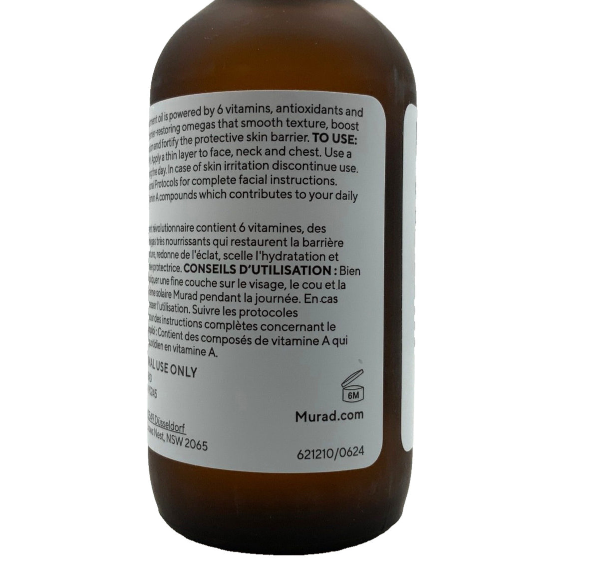 Murad Cellular Hydration Repair Oil Drops Professional Size 1.9oz/56ml - Face Moisturizer & Barrier Repair