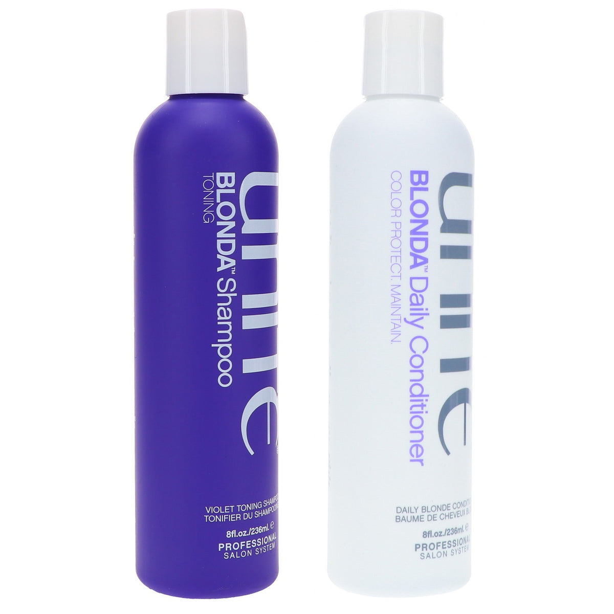 Blonda Hair Shampoo & Conditioner Set for Color-Treated Blonde Hair - 8 oz