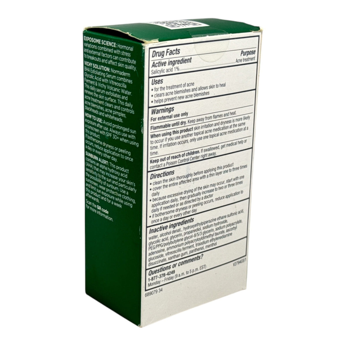 Salicylic Acid Acne Serum with BHA & Glycolic Acid - Fragrance-Free 1.01oz