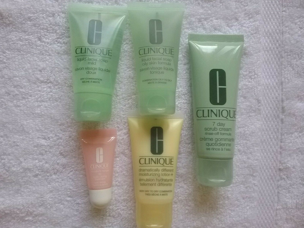 Clinique Liquid Facial Soap Mild & Moisturizing Lotion Set 30ml