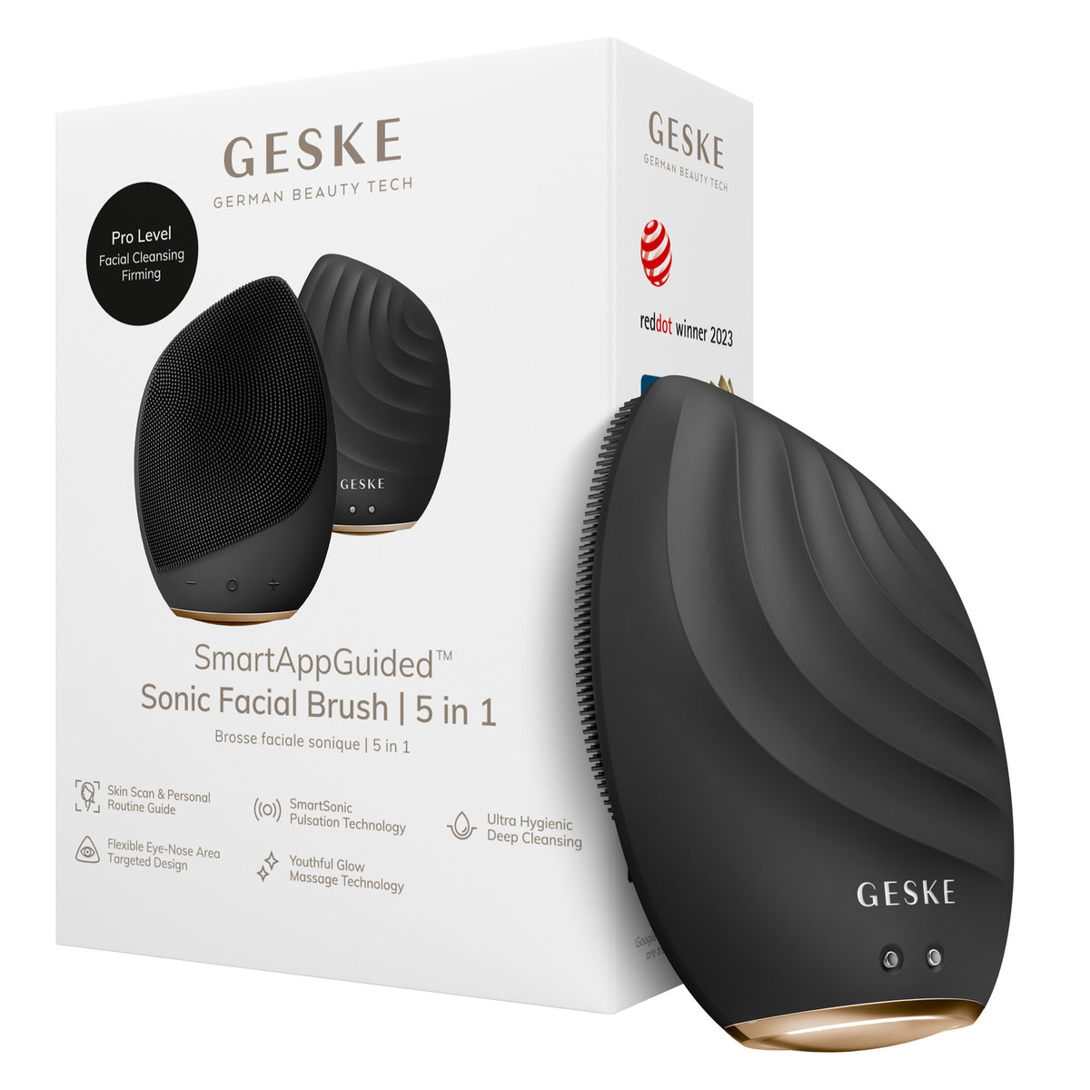 Sonic Facial Brush 5-in-1 for Deep Cleansing and Skin Care