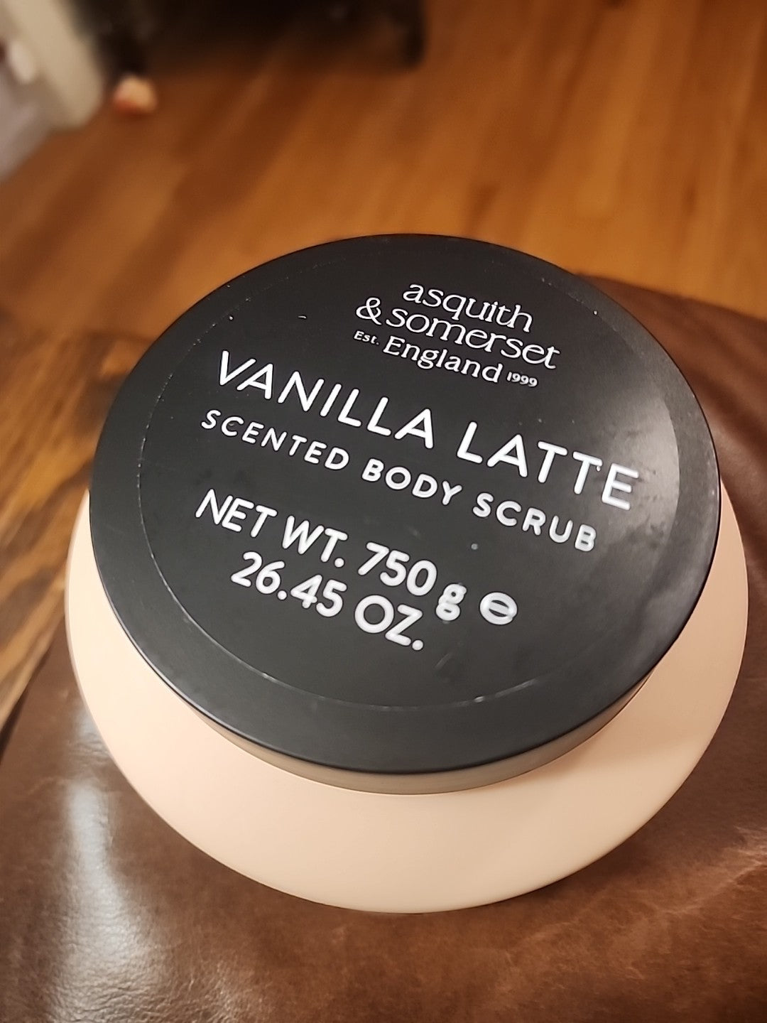 ASQUITH & SOMERSET VANILLA LATTE Scented Body Scrub JUMBO SIZE 26.45