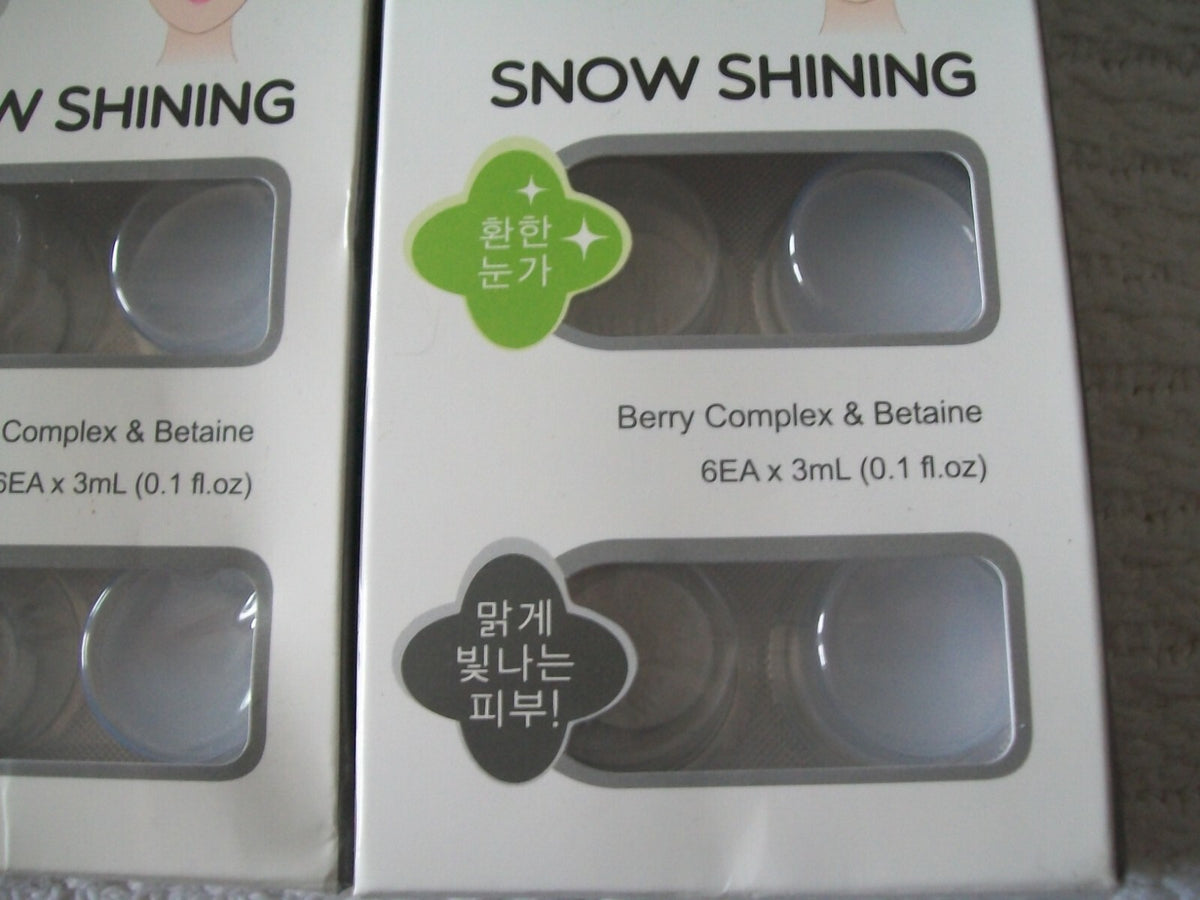 Mother Made Snow Shining Eye Capsule Berry Complex & Betaine Set - K Beauty