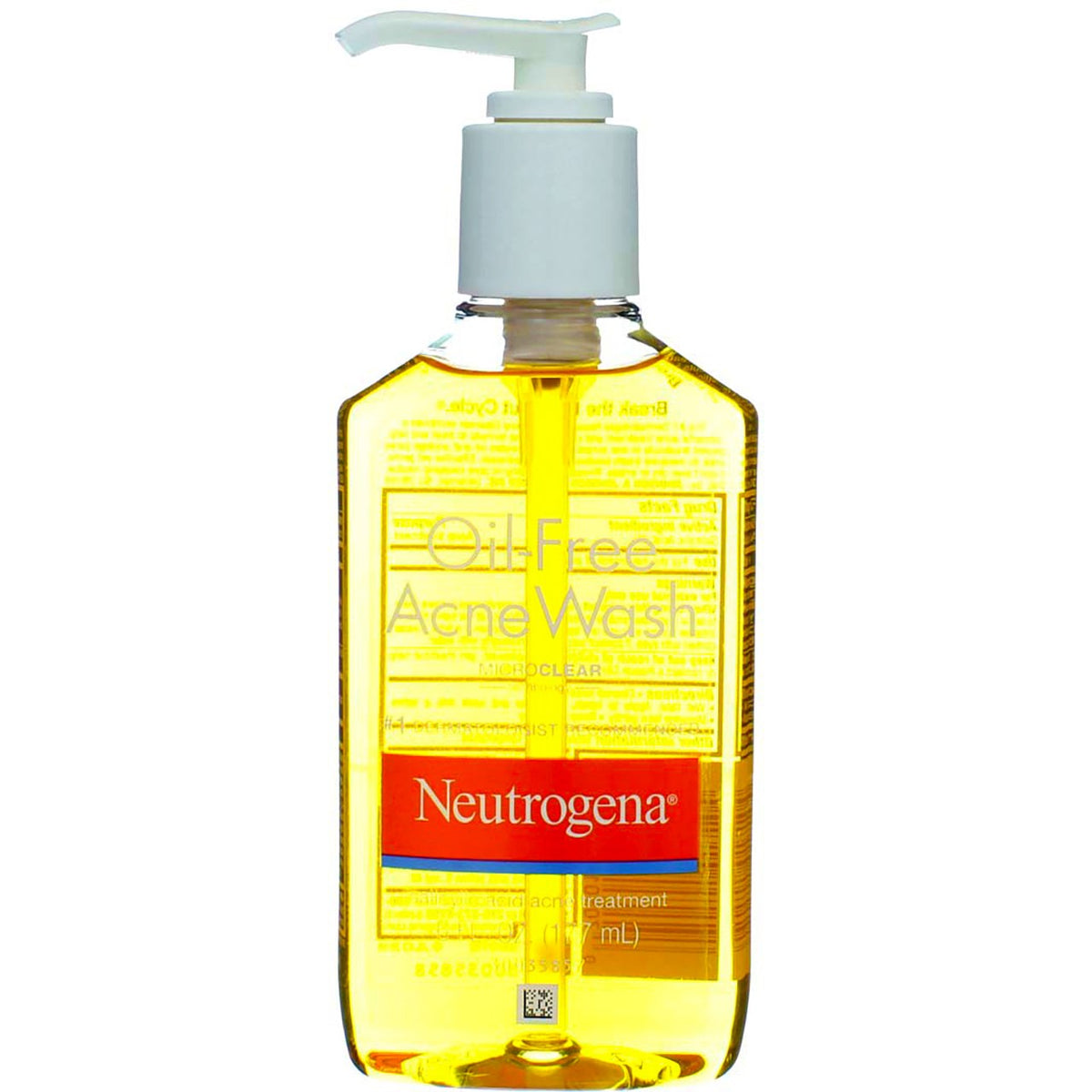 Neutrogena Oil-Free Acne Face Wash with Salicylic Acid, 6 fl oz (3 Pack)
