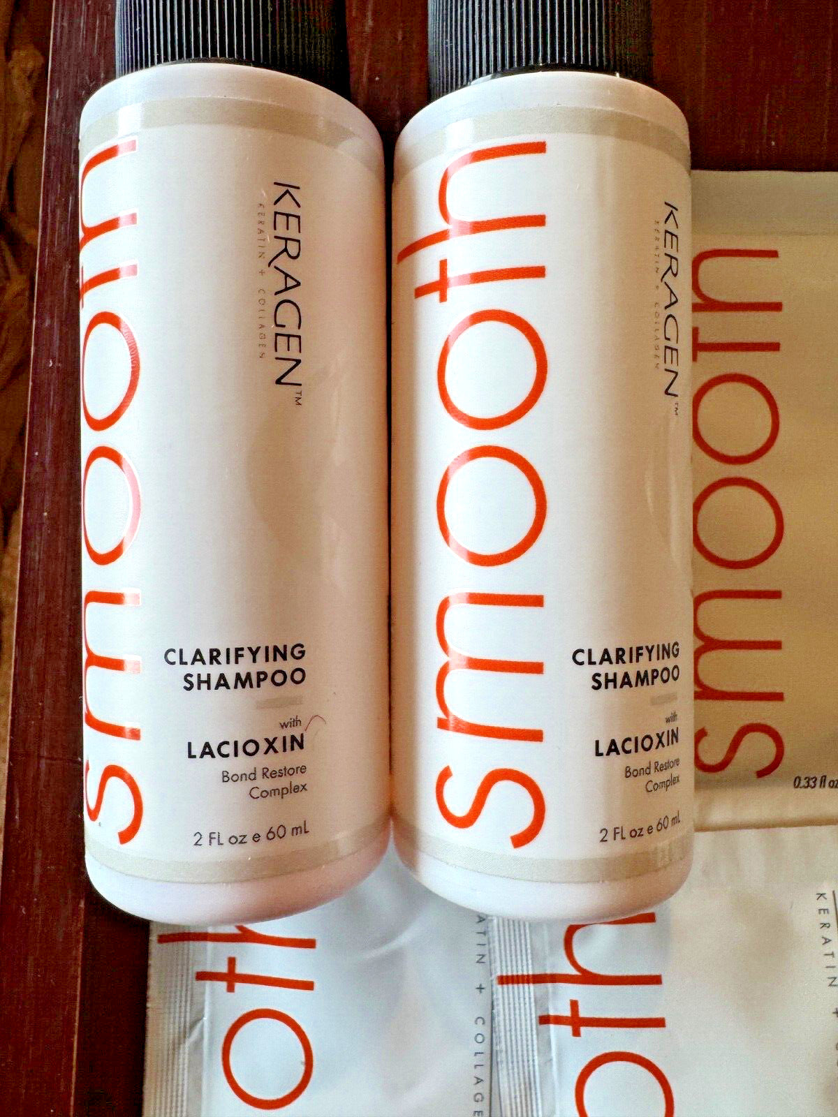 Keragen Keratin Hair Smoothing Treatment Kit - 3 Month Straightening