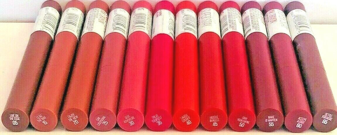 Set of 2 Super Stay Ink Crayons - Multiple Colors for Bold Lip Looks