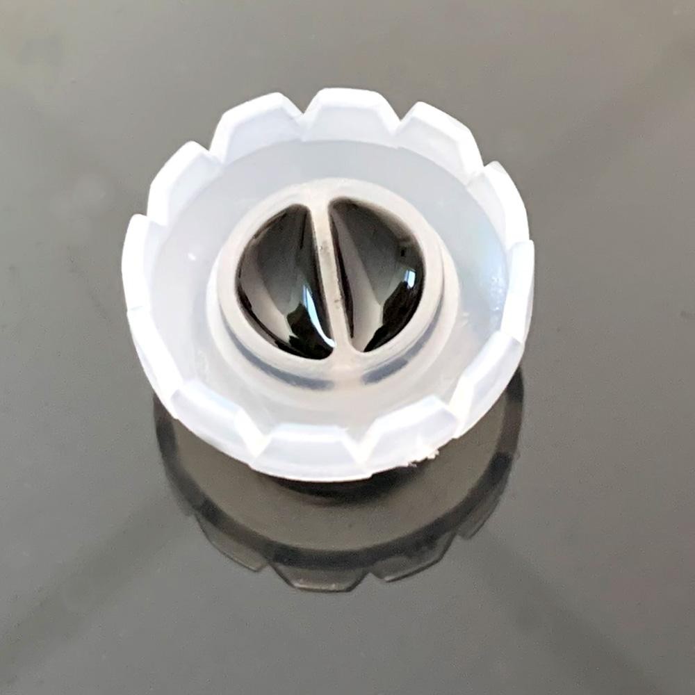 Disposable Eyelash Glue Fan Cup Rings Holder Container - 100Pcs