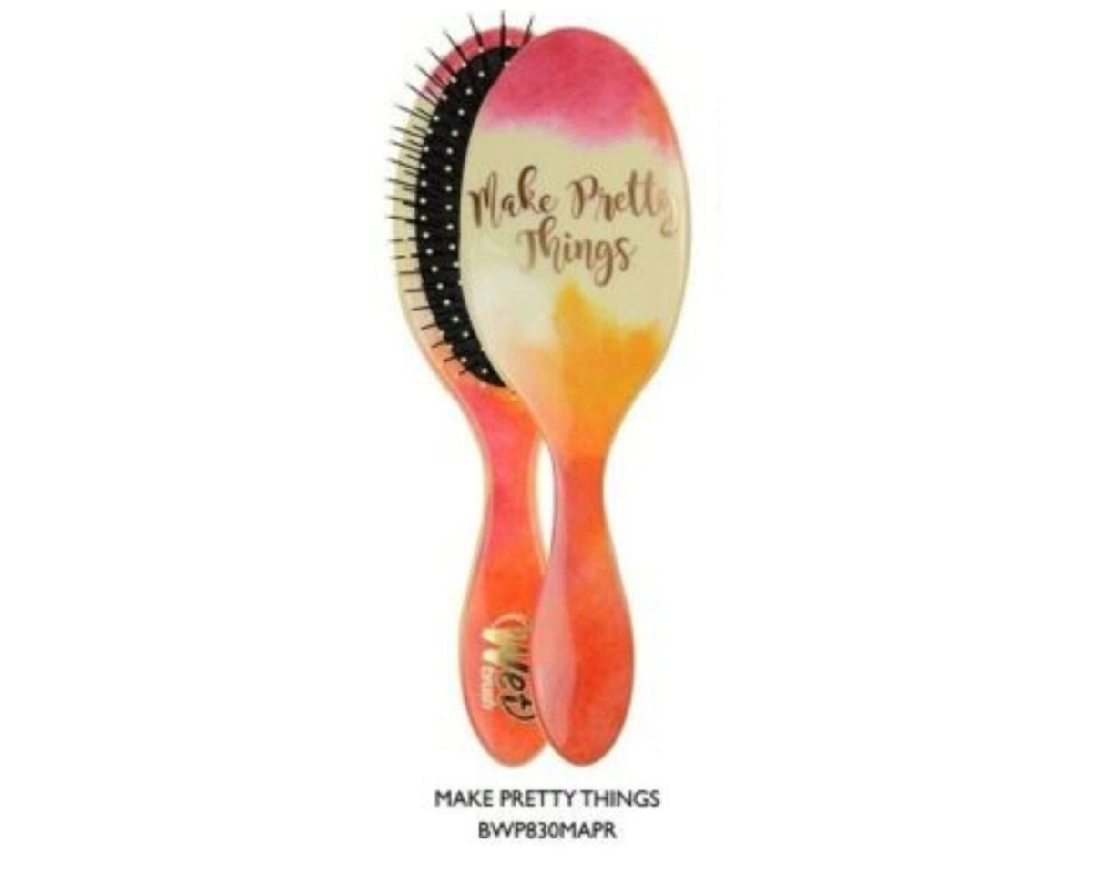 Wet Brush Detangler Watercolor Hairbrush - Make Pretty Things Edition