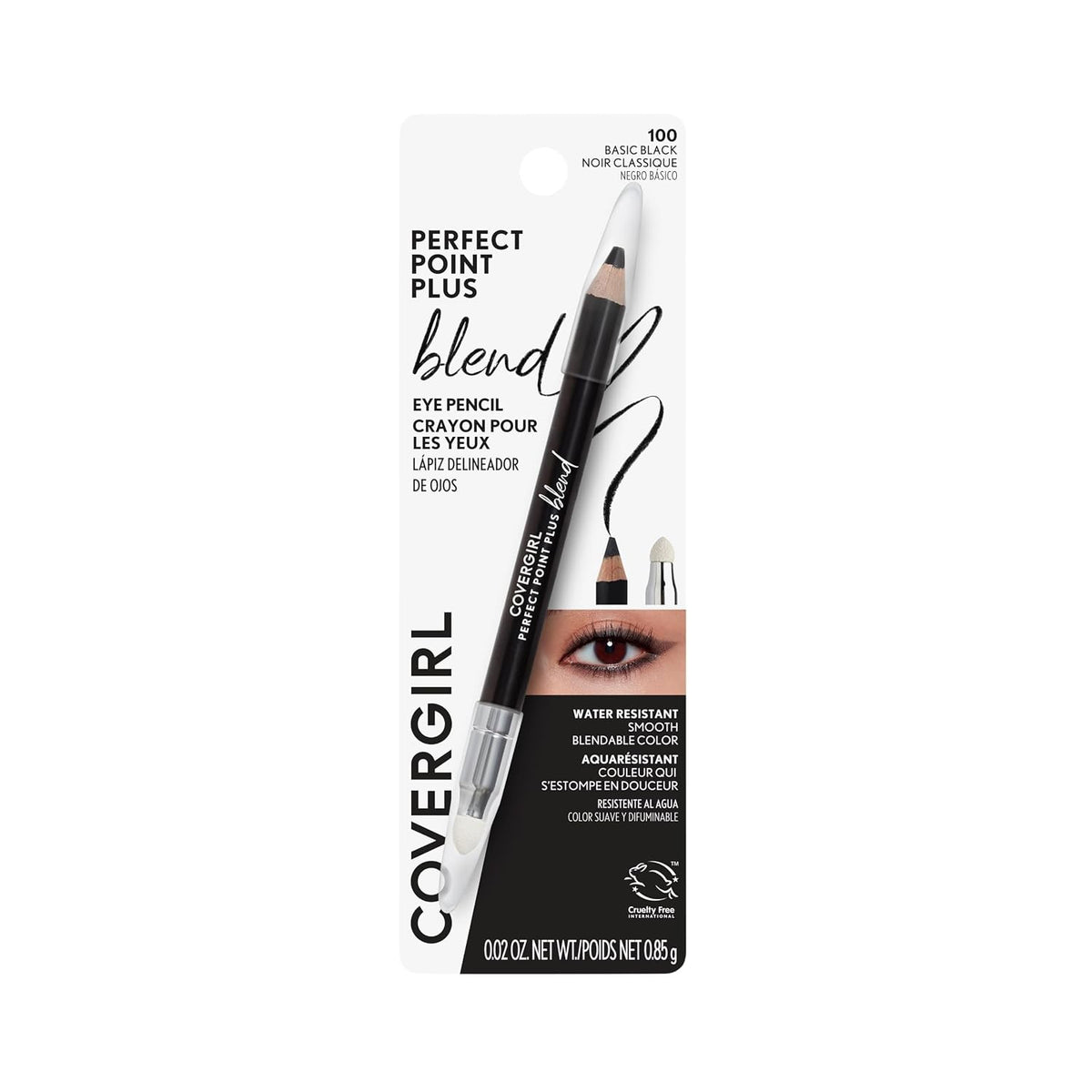 Eyeliner Pencil - Precise & Blending Power, Basic Black, 0.02Oz