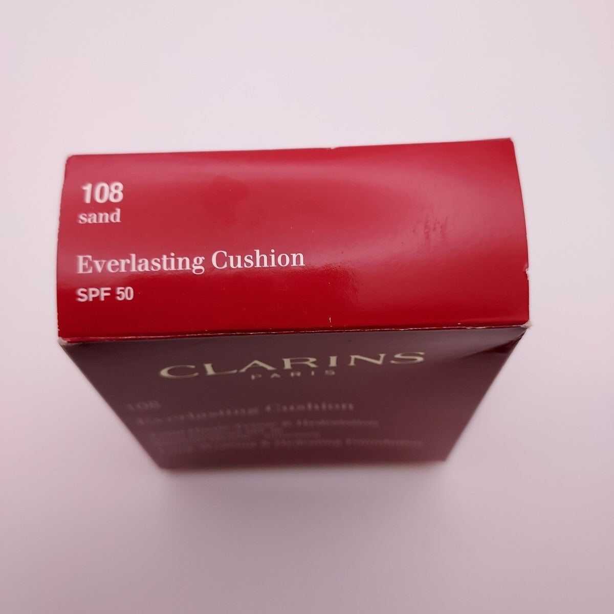 Clarins Everlasting Cushion SPF50 Hydrating Long-Wear Foundation 108 Sand