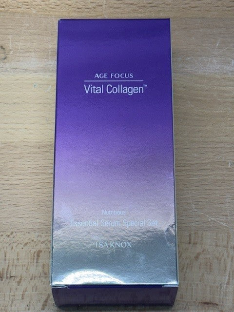 Collagen Serum Set for Skin Firming & Hydration - 3 Vitamins, 50ml & 20ml