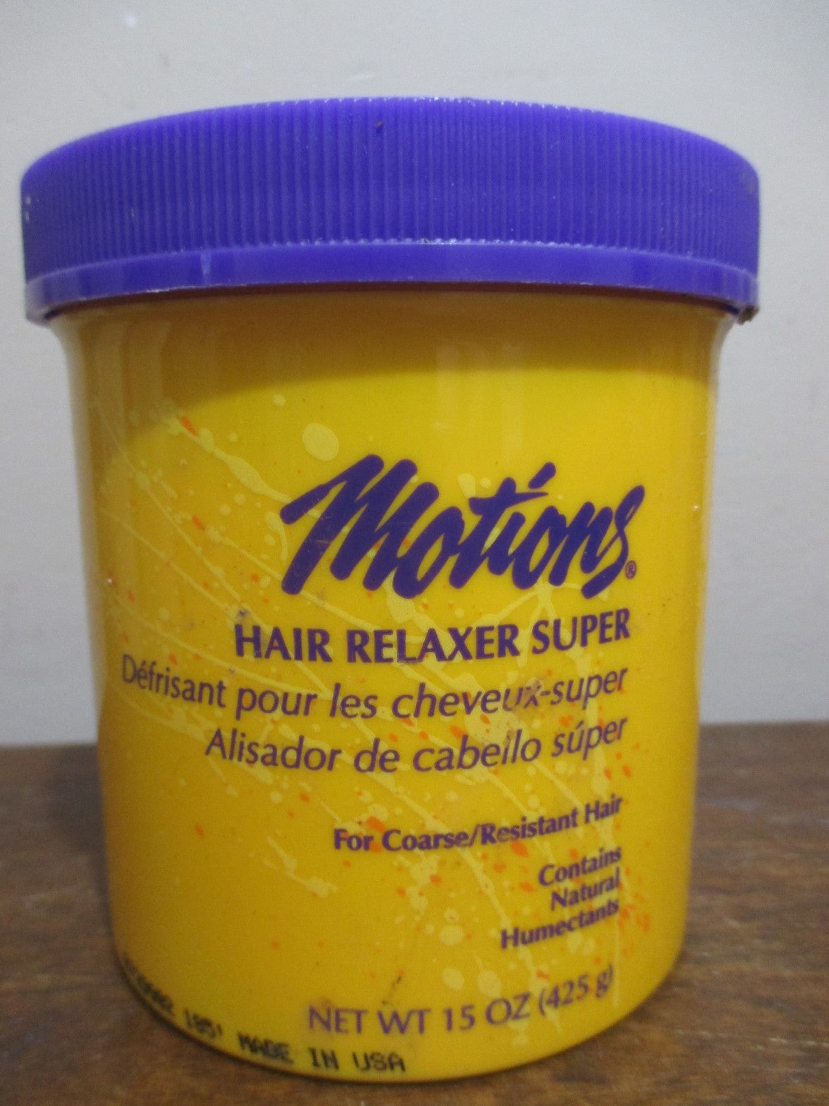 Motions Hair Relaxer - 15 oz Super Strength Hair Straightening Cream