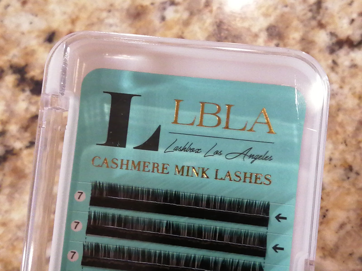 DIY Cashmere Mink Lashes - L Art Series 0.03 L Mix 7-9