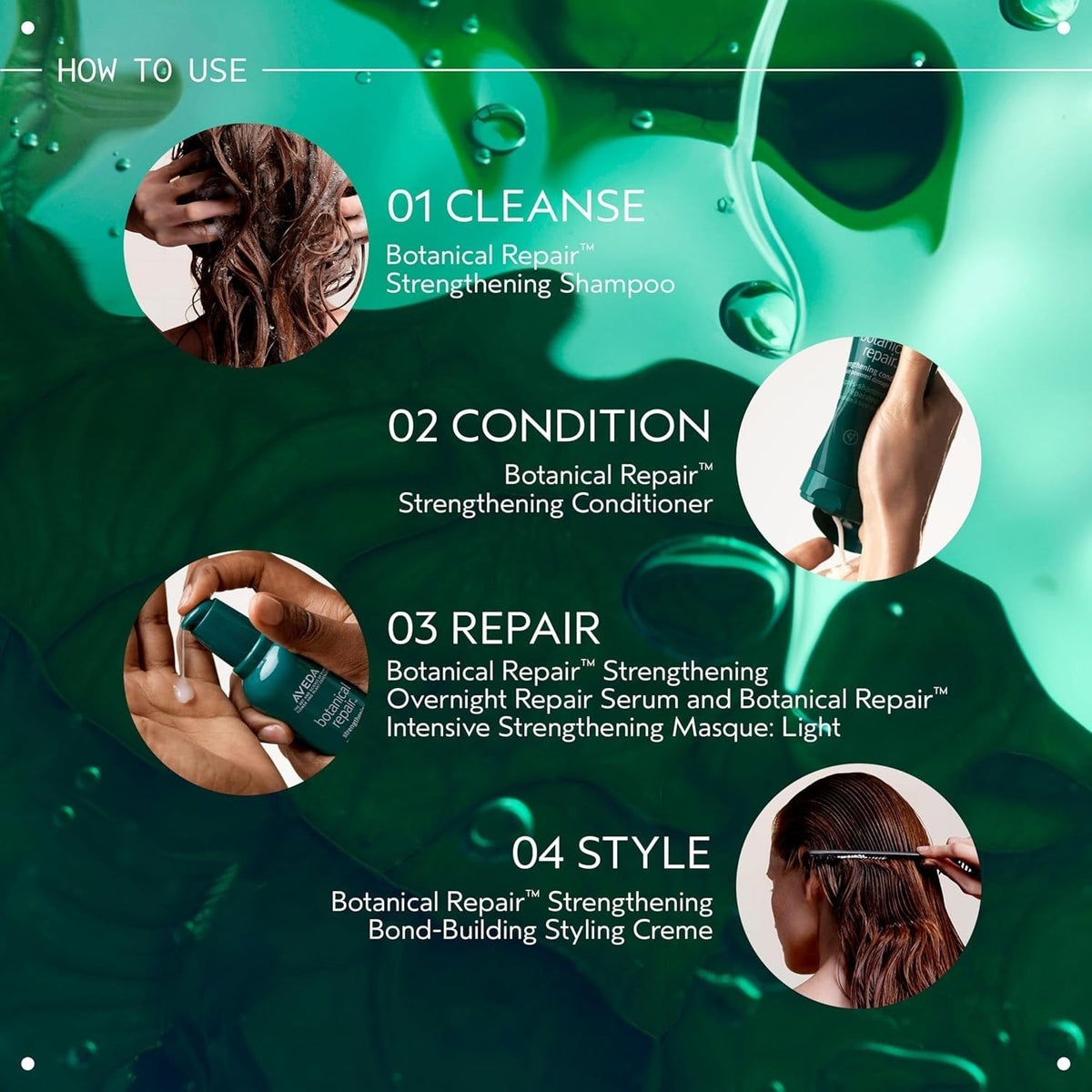Aveda Botanical Repair Strengthening Conditioner - Damage Repair & Detangler, 6.7 Fl Oz