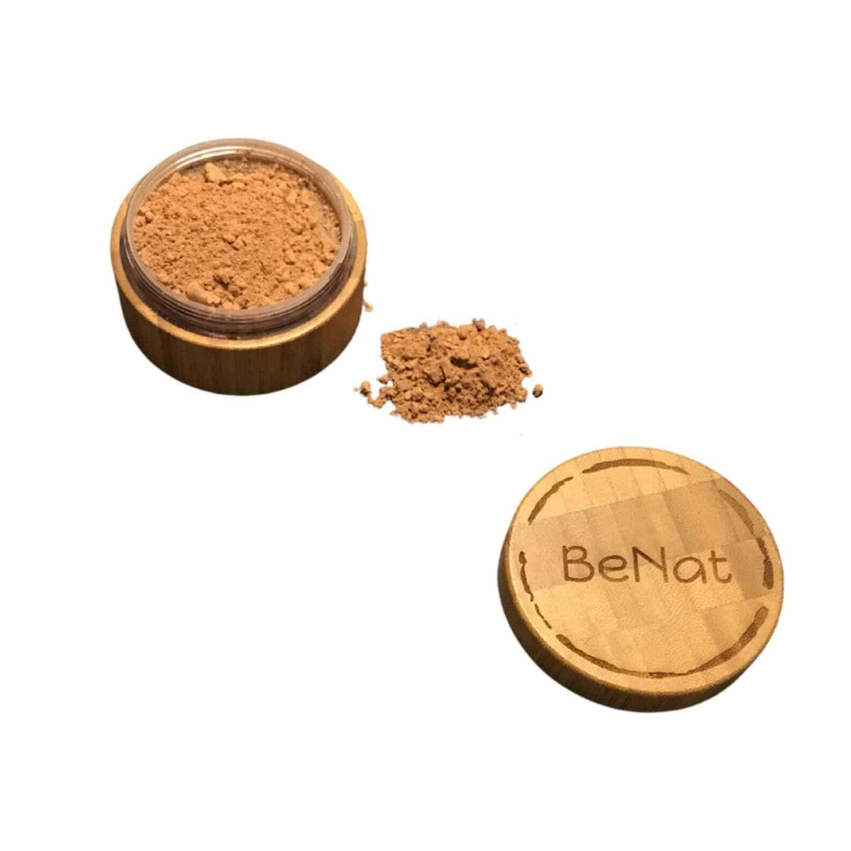 All-Natural Bronzer Loose Powder in Refillable Bamboo Case - 0.42 oz