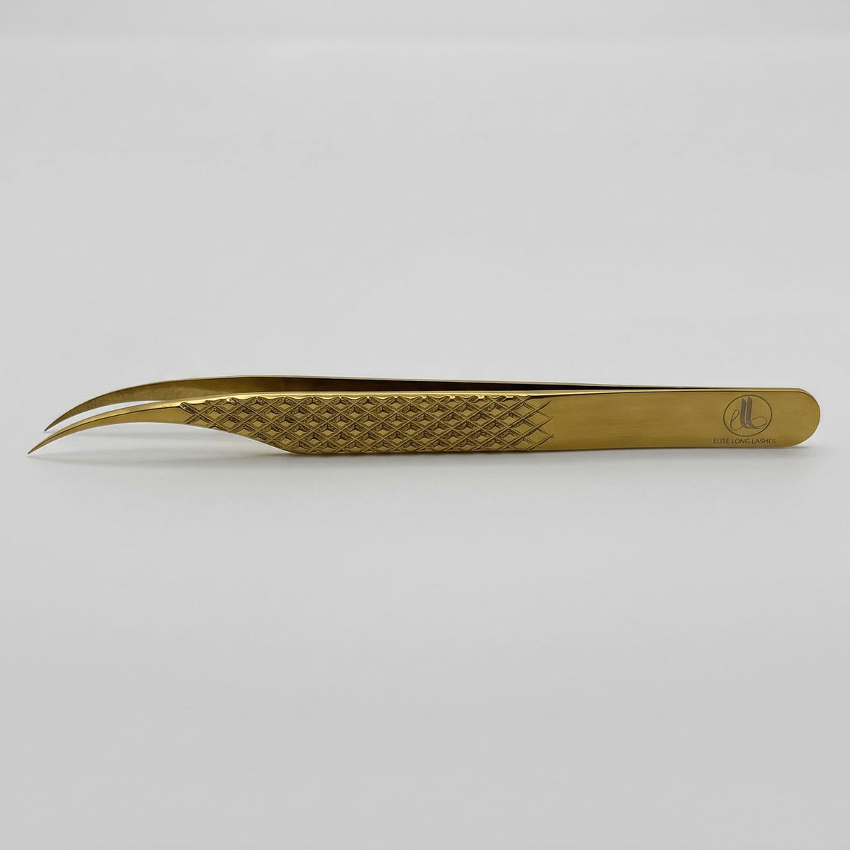 Golden Dolphin Isolation Tweezer - J Shape for Lash Extensions
